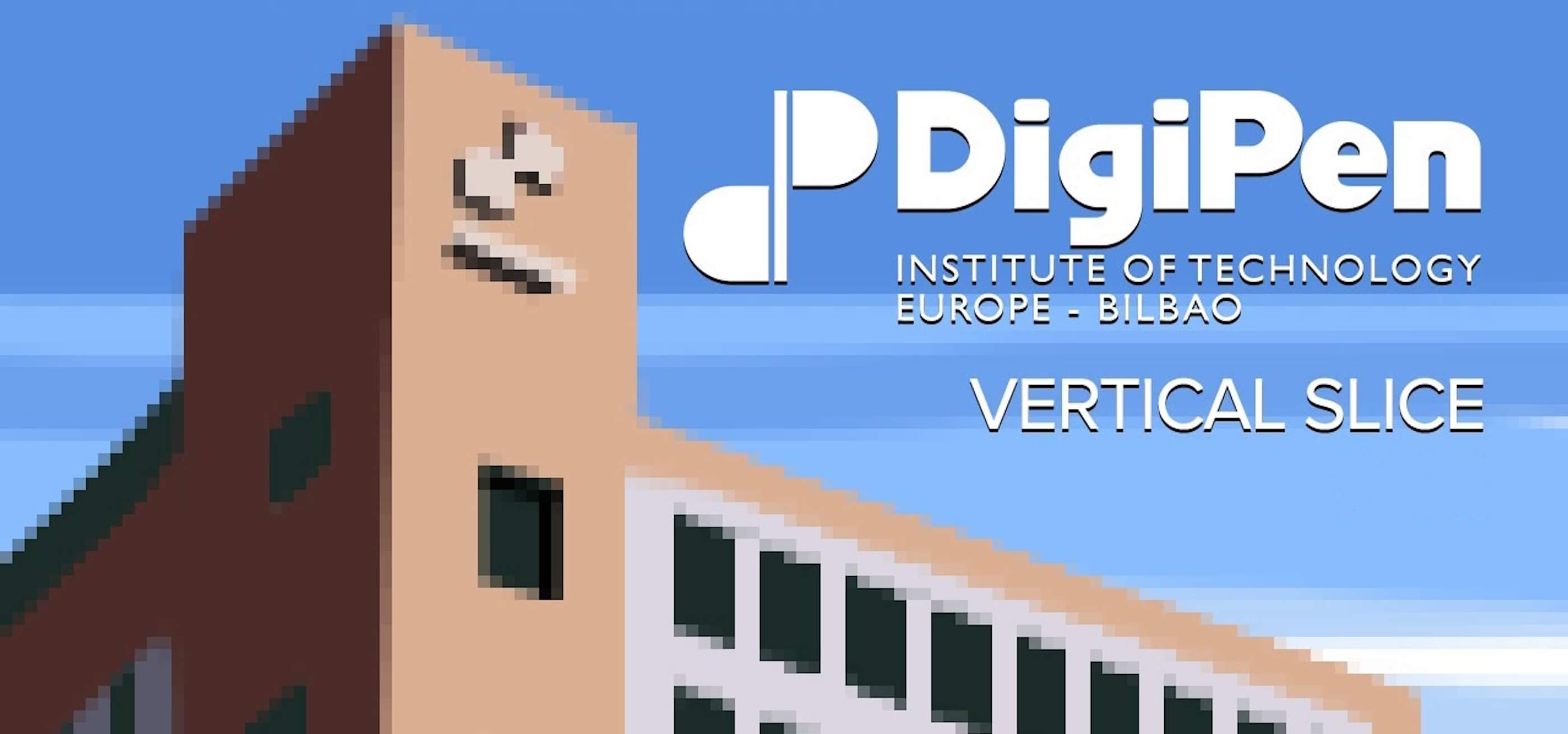 DigiPen Europe-Bilbao campus reinventado con encanto en forma de arte píxel