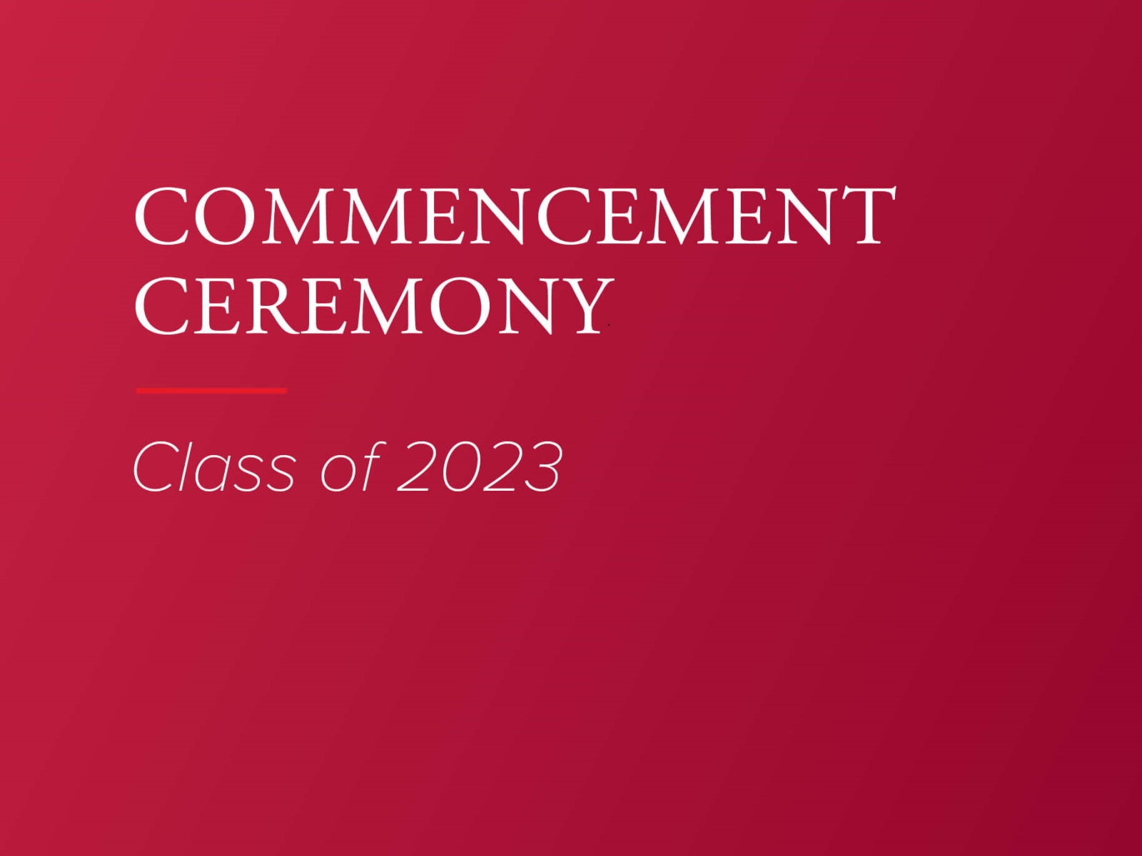 2023 Commencement banner with DigiPen logo