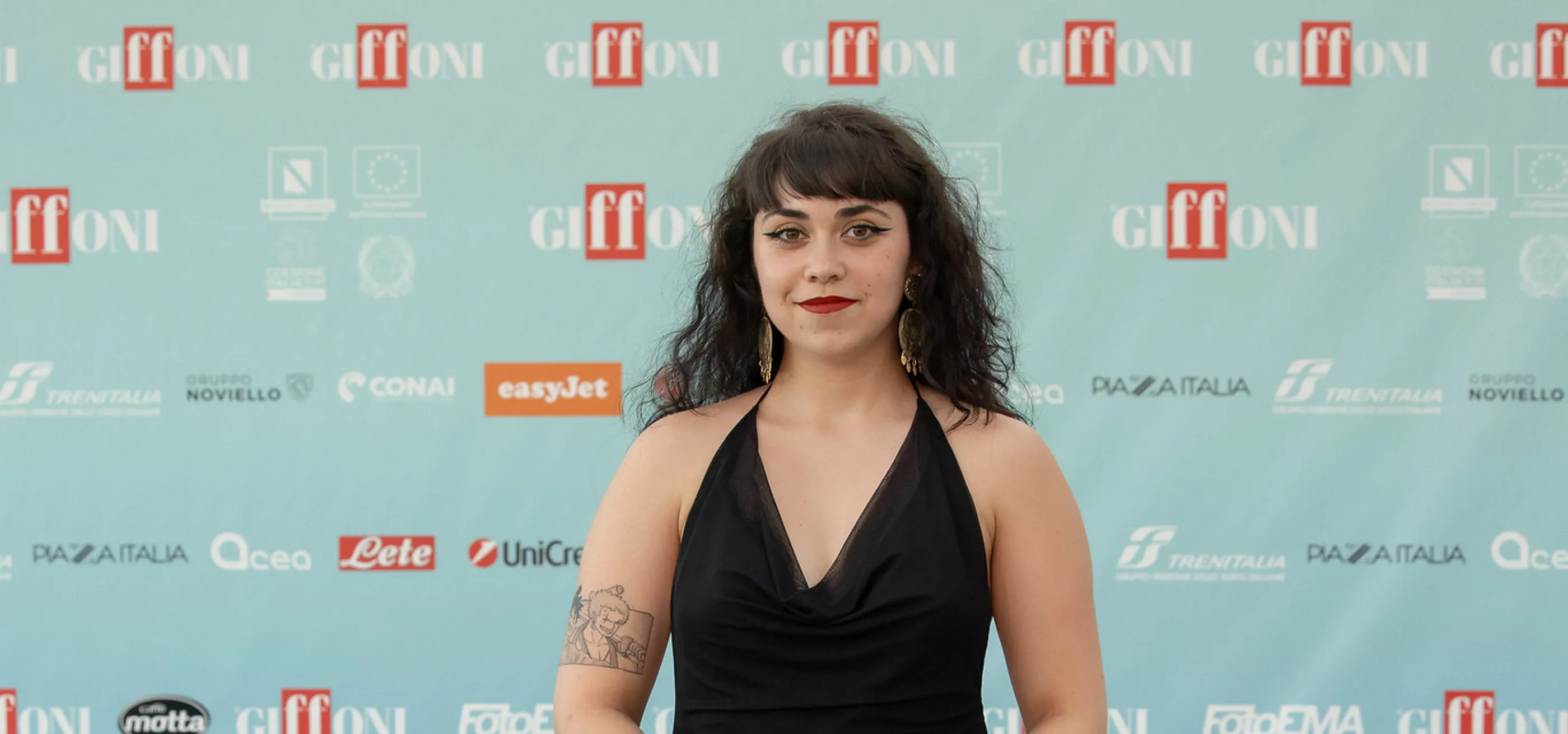 Leire Martínez at the Giffoni Film Festival.