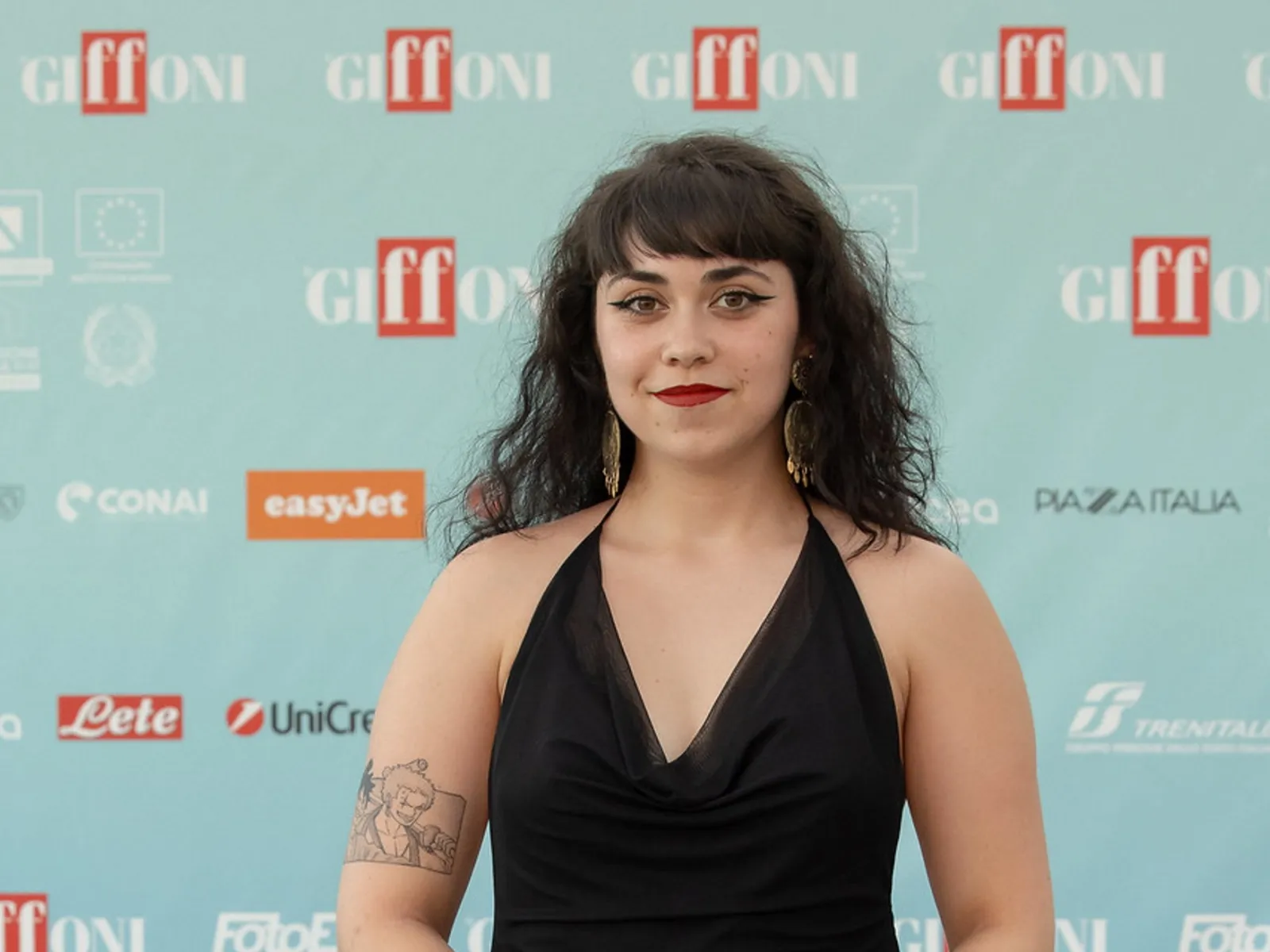 Leire Martínez en el Festival de Cine de Giffoni.